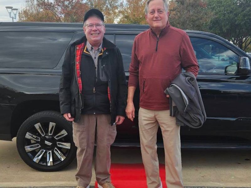 TIED LIMO clients with their vehicle