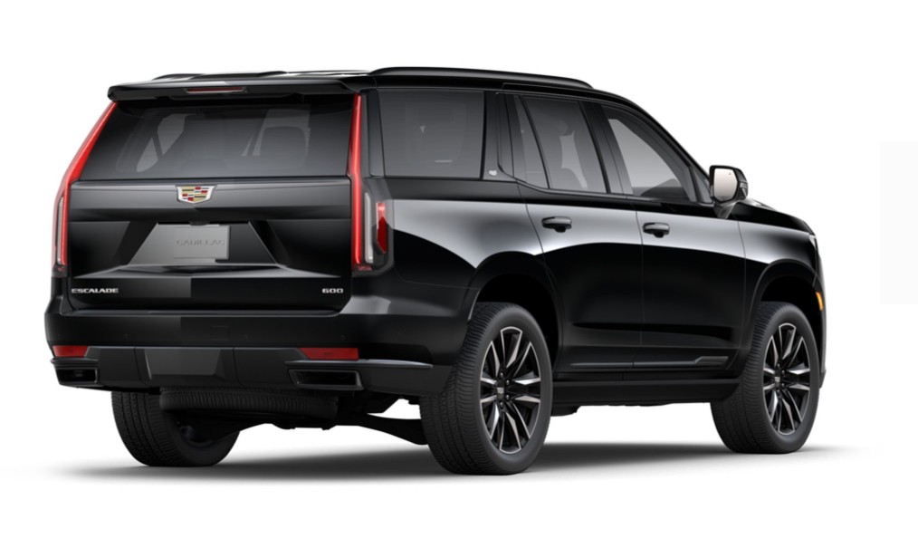 Black SUV · Escalade ESV from the TIED LIMO fleet