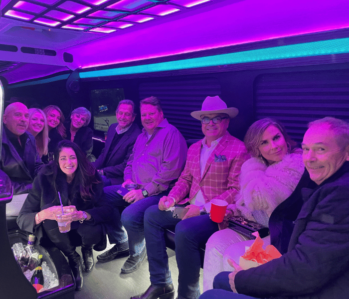 TIED LIMO clients on a real trip