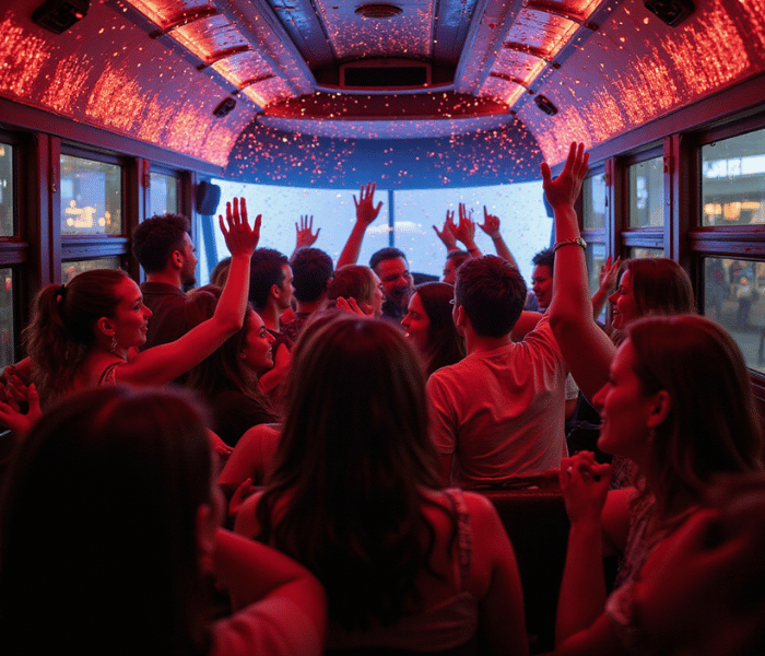 TIED LIMO clients on a real trip